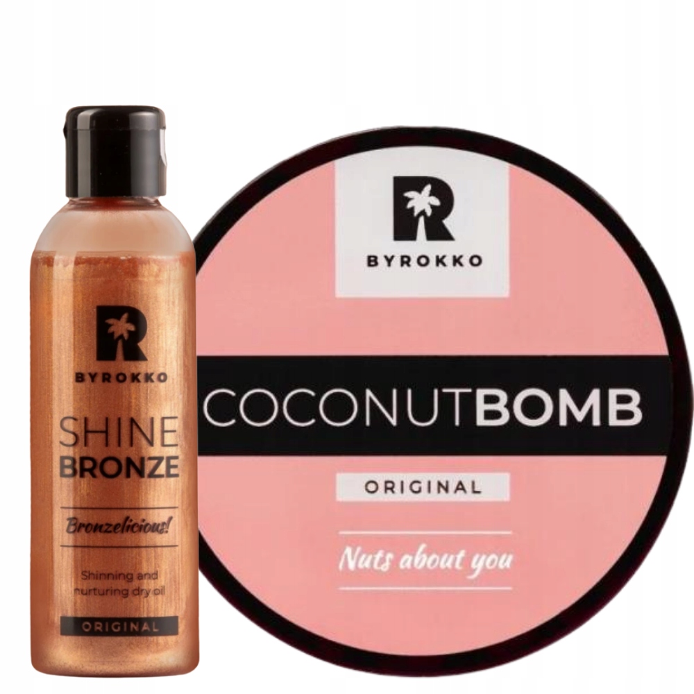 Byrokko Coconut Bomb Suchý bronzující olej