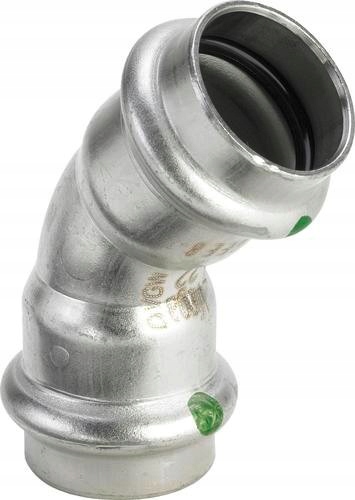 Łuk 45° Sanpress Inox 54 mm | VIEGA 435370