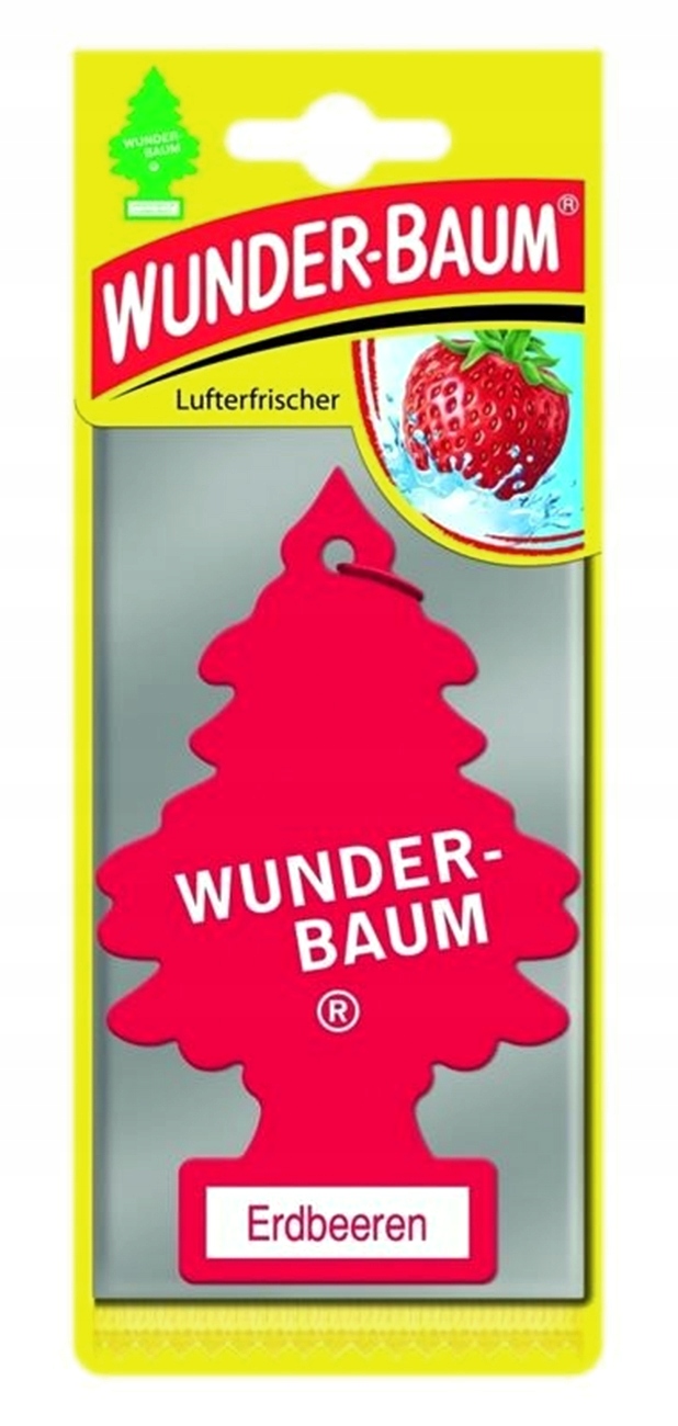 WUNDER BAUM CHOINKA ZAPACHOWA TRUSKAWKA