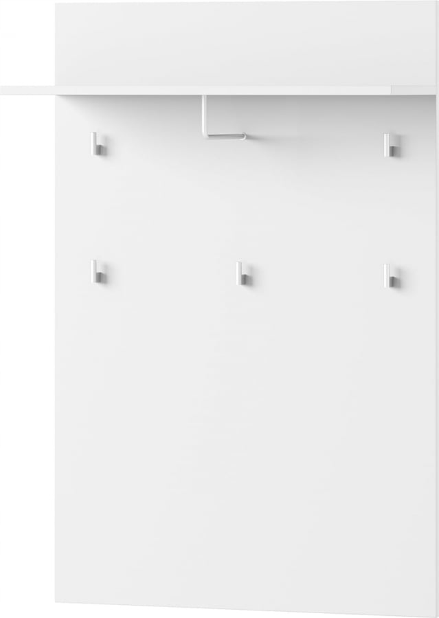 Wieszak Panel Ścienny Wiszący Biały Selene 20
