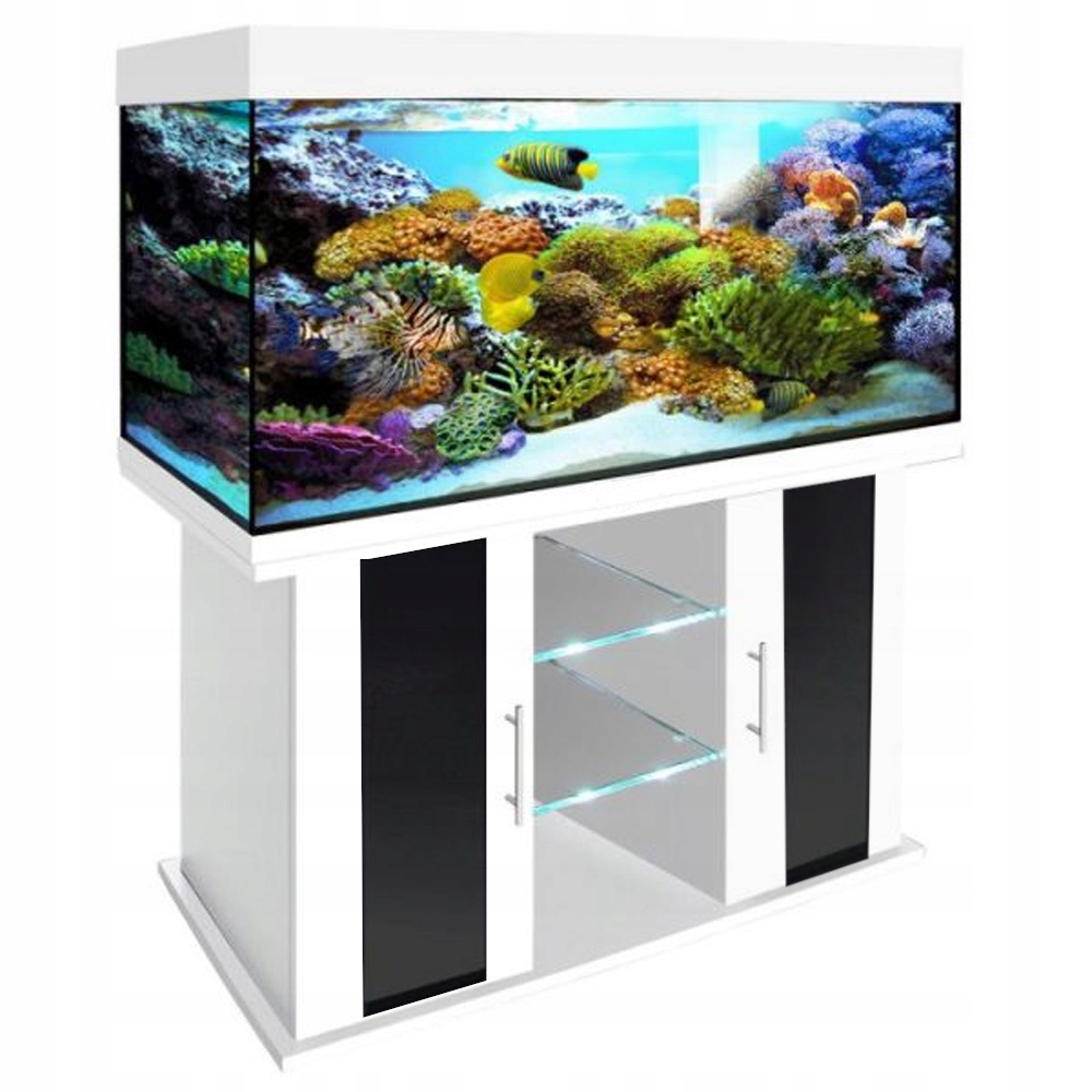 KOMODA POD AKWARIUM 120x50x70 PROSTA CZARNA +MATA+3gratisy Marka inna
