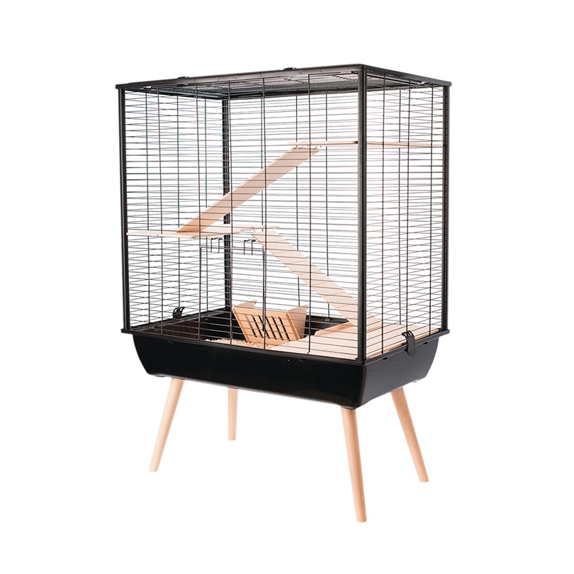 Levně Klec Neo Cosy velcí hlodavci H80 Zolux [černá barva]