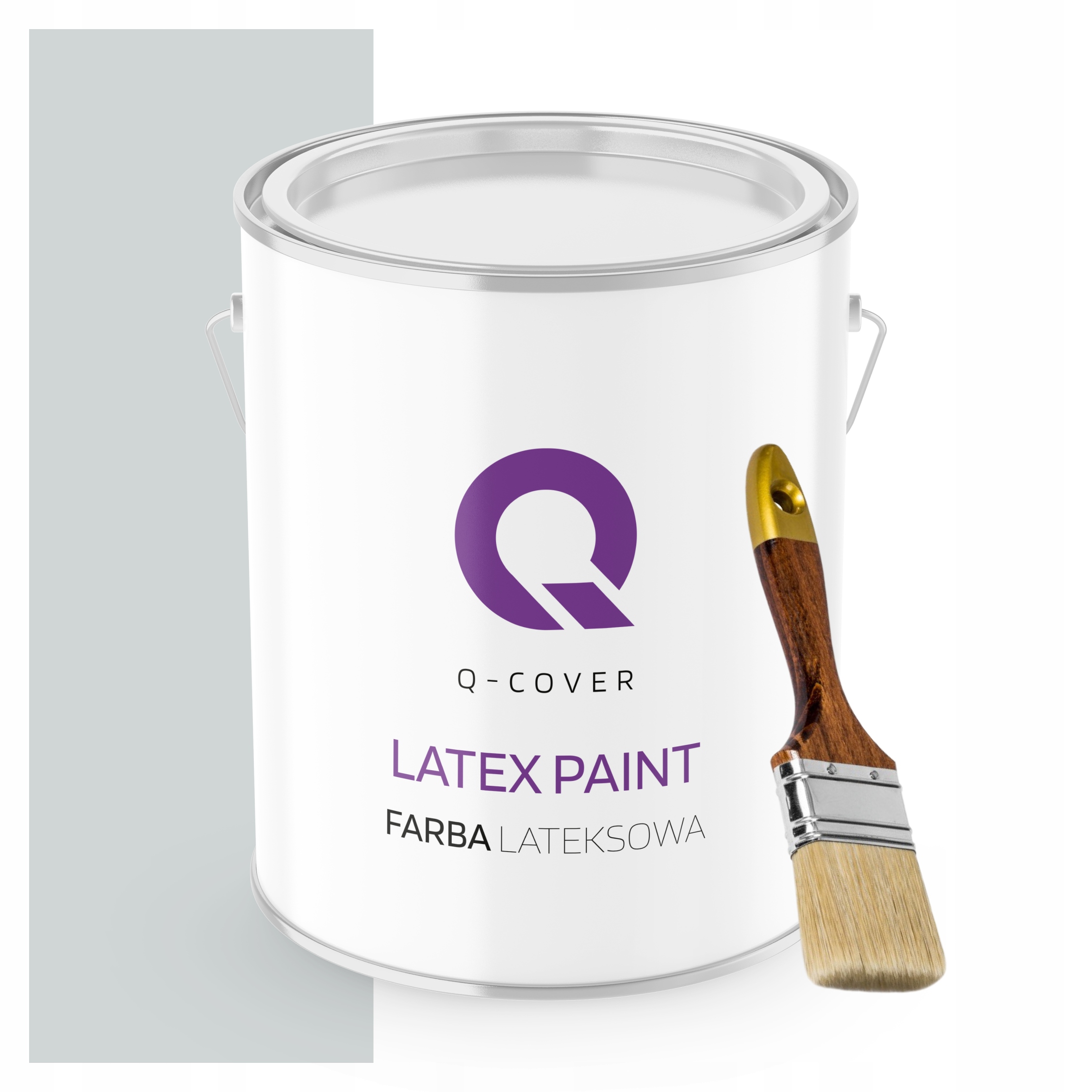 Barva Mat 2L Šedá Klasická Platinová H0016 Štětec