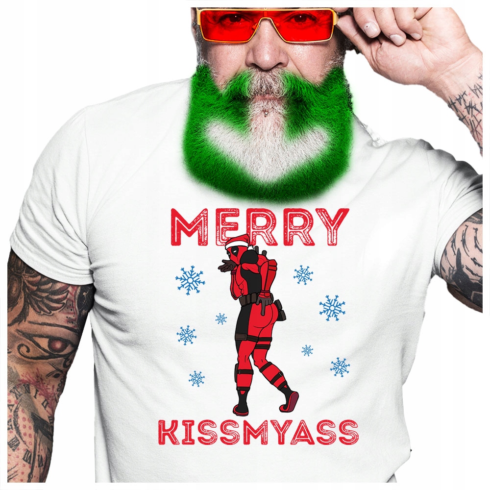 

Merry Kissmyass Deadpool Koszulka L