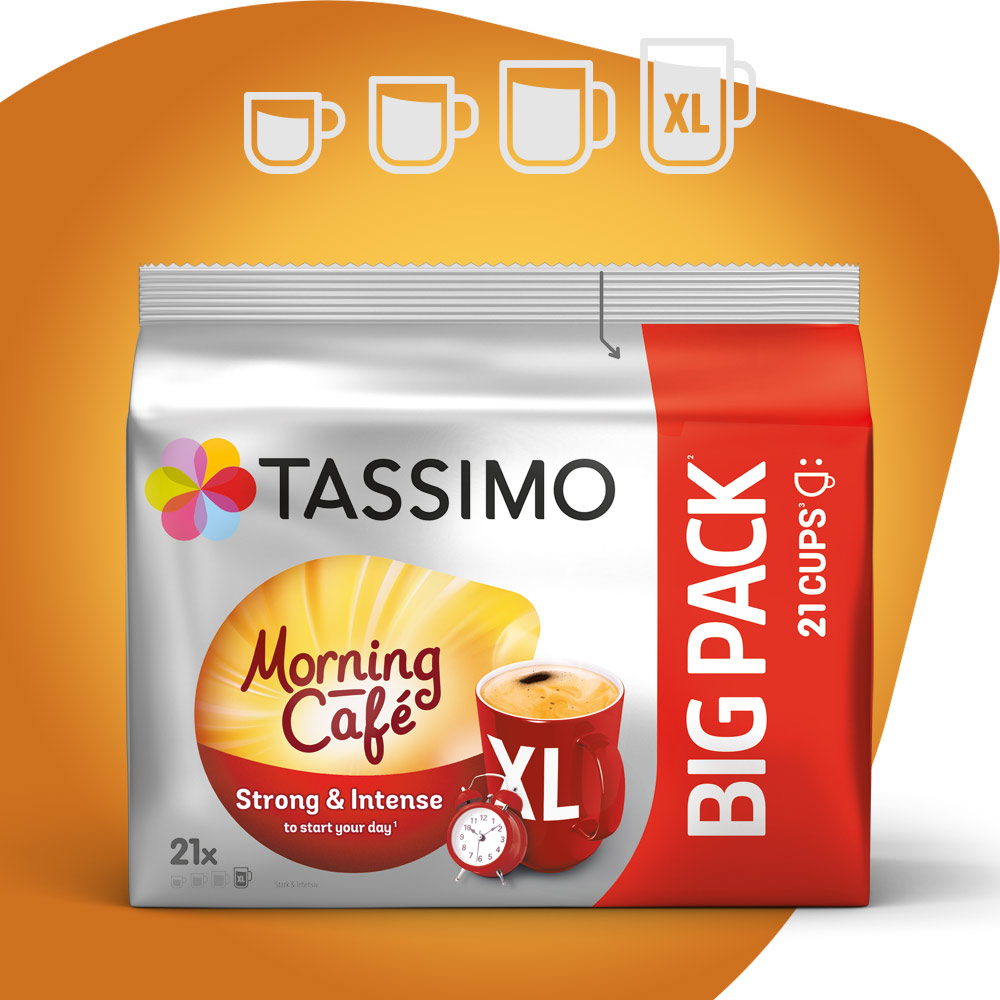 Капсулы TASSIMO MEGAPACK набор кофе черный, 6op. Количество штук в упаковке 116 шт.