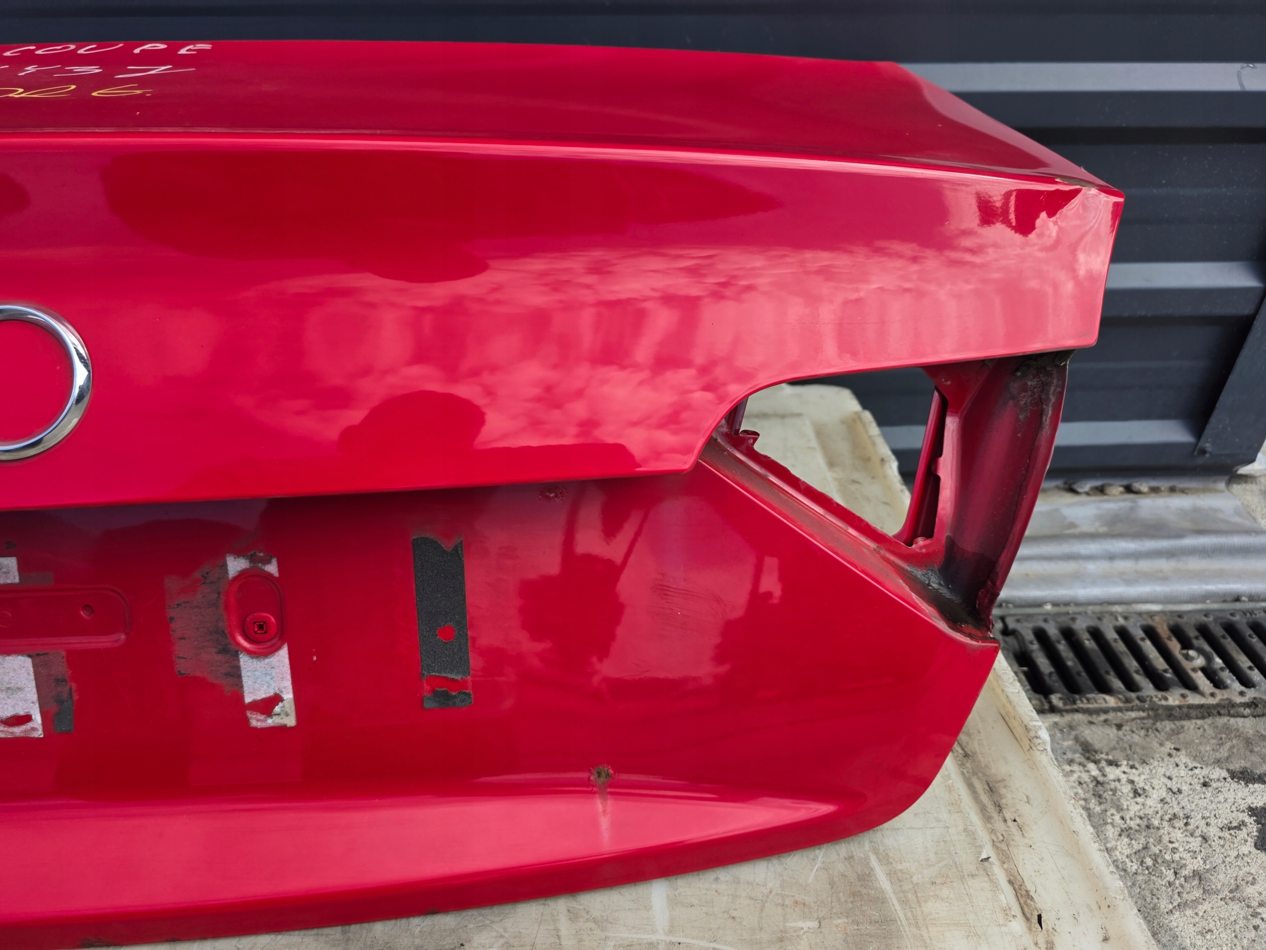boot doors rear part AUDI A5 8T COUPE LY3J original !!!