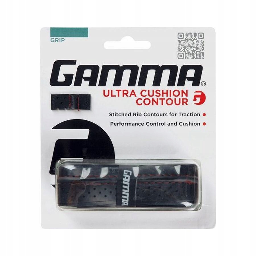 Základný obal GAMMA ULTRA CUSHION CONTOUR GRIP BK 1 ks