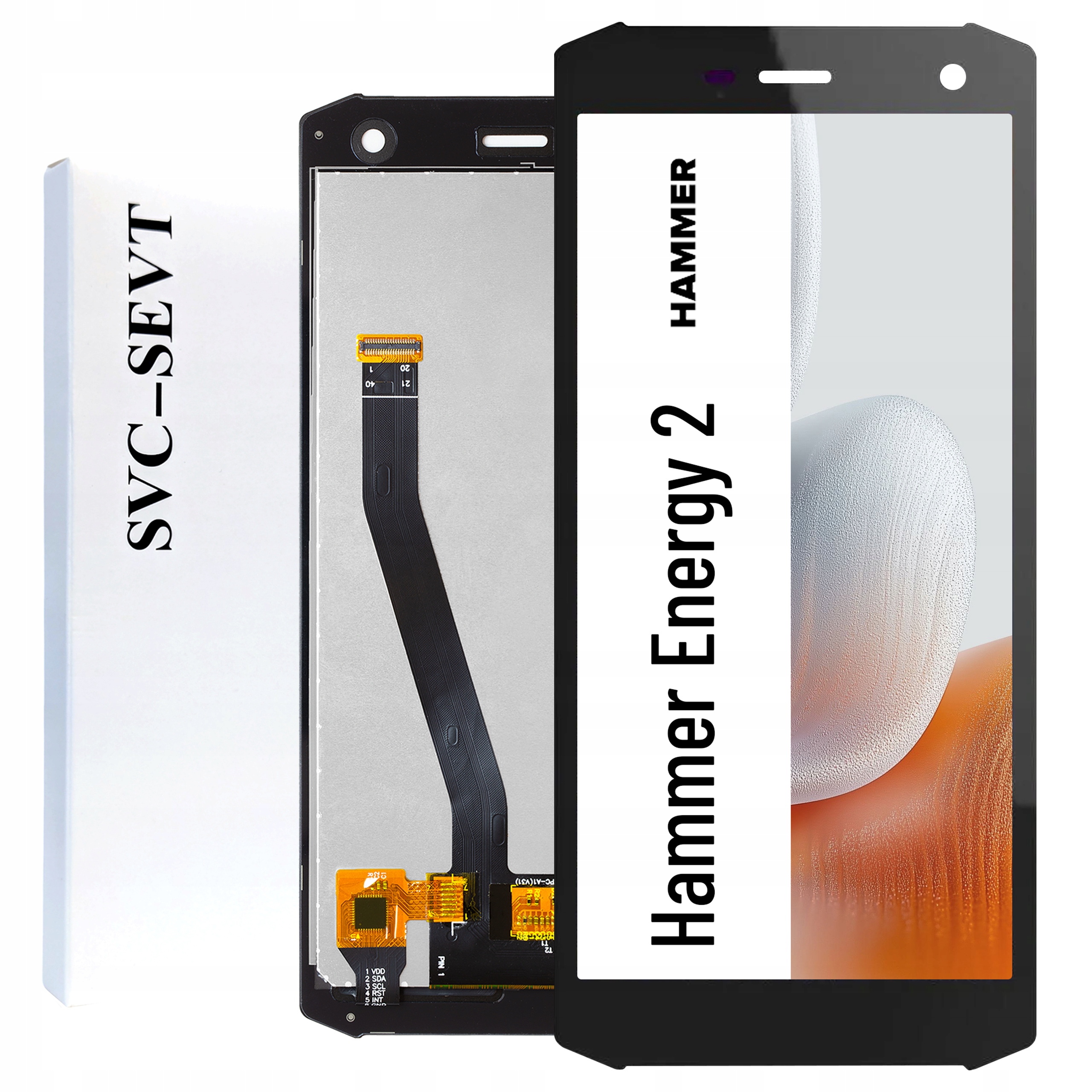 Originál Zila pro Hammer Energy 2 LCD displej Matrix