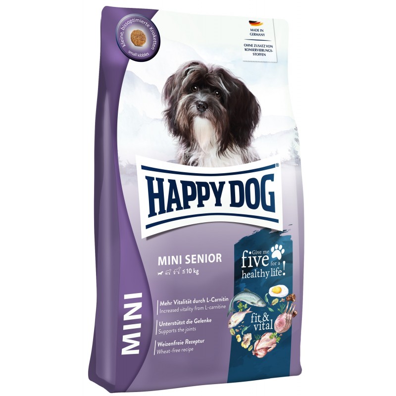 Happy Dog Mini Senior Krmivo pro psy malých plemen 4 kg