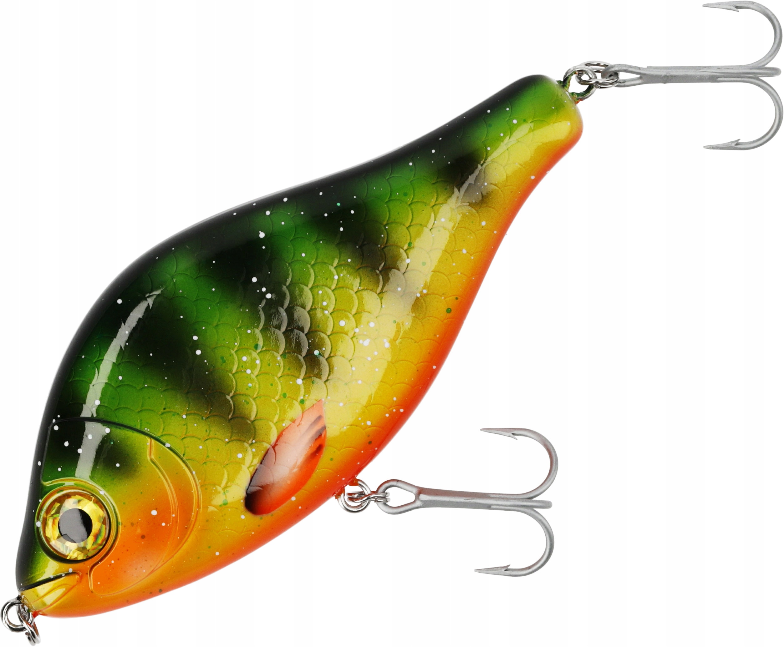 Wobler Mikado Mft Jerk 10cm Hot Perch Suspending