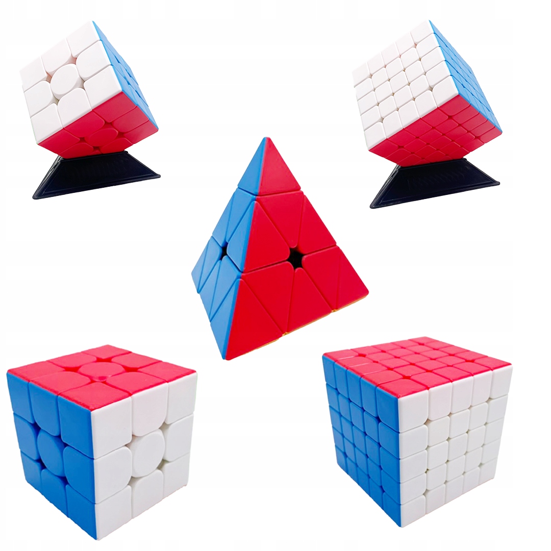 

Zestaw Kostka 3x3 5x5 Piramida Oryginalna Szybka