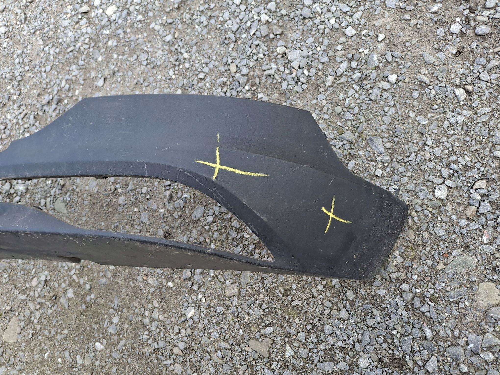 bumper rear SPOLIER MG S5 EV 2024R->