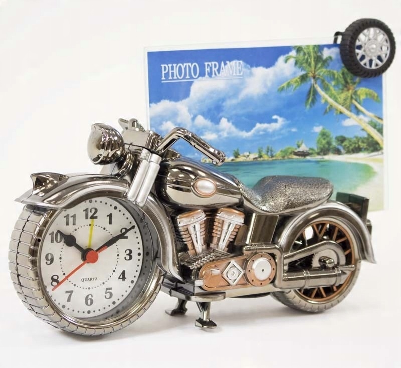 

Motor Motocykl Zegar Budzik Ramka Na Zdjęcie
