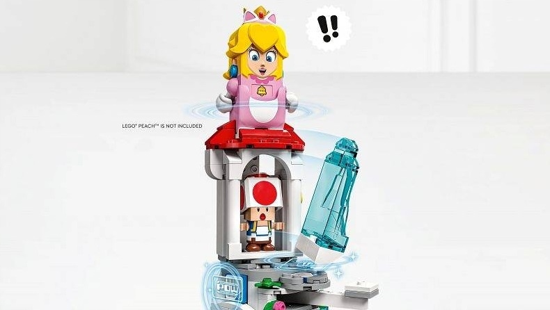 LEGO Super Mario Cat Peach i Lodowa wieża 71407 Płeć chłopcy dziewczynki