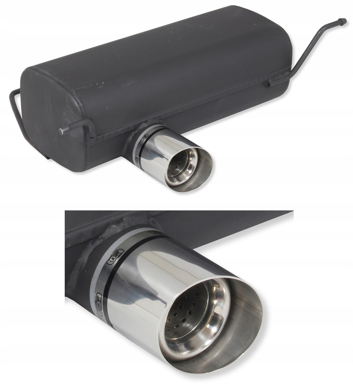 102-117/08-1 (2) - Спортивный глушитель BMW E87 118i 95KW хэтчбек 5D