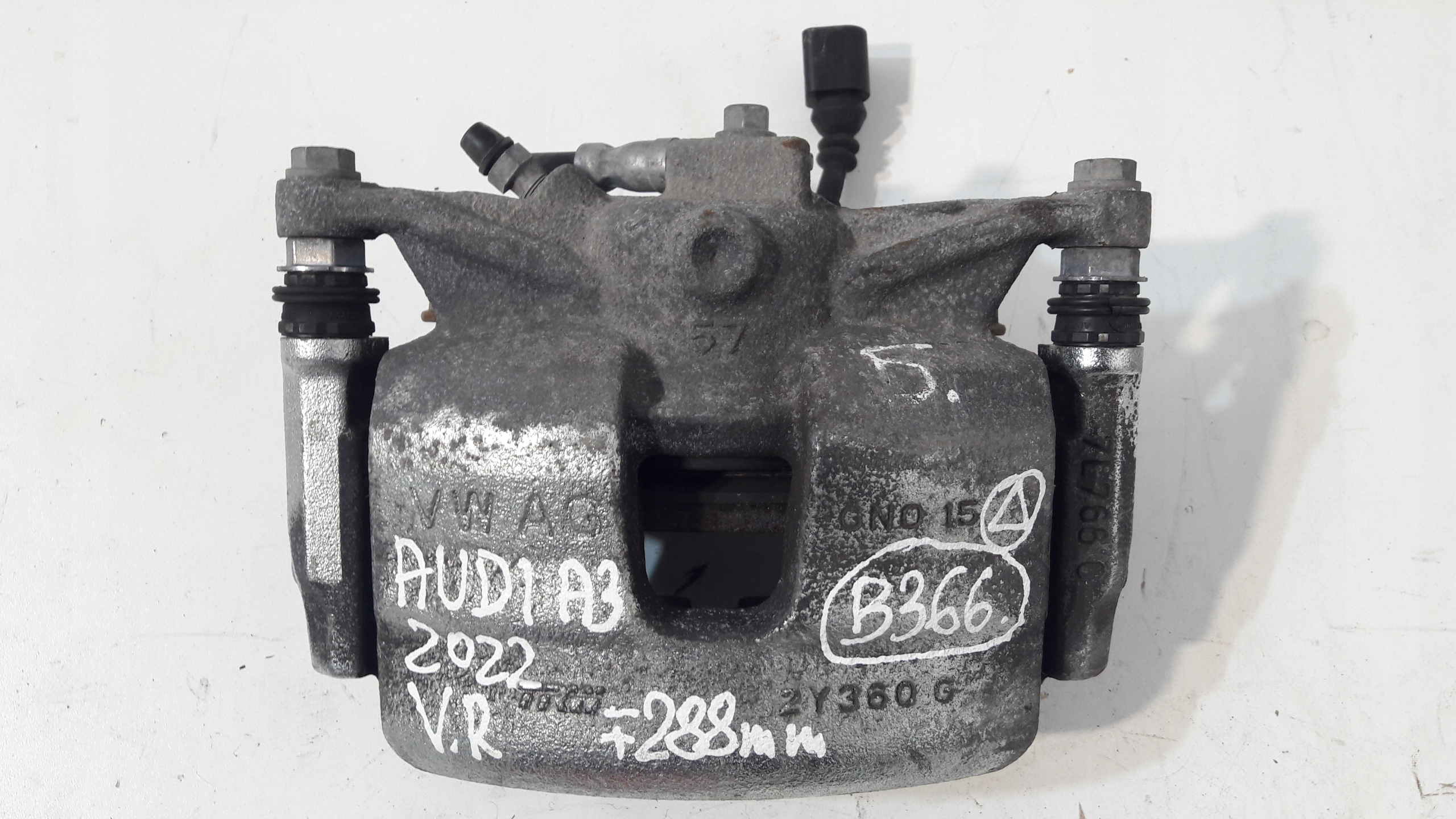 AUDI A3 2022 caliper brake right front GN015 2Y360G