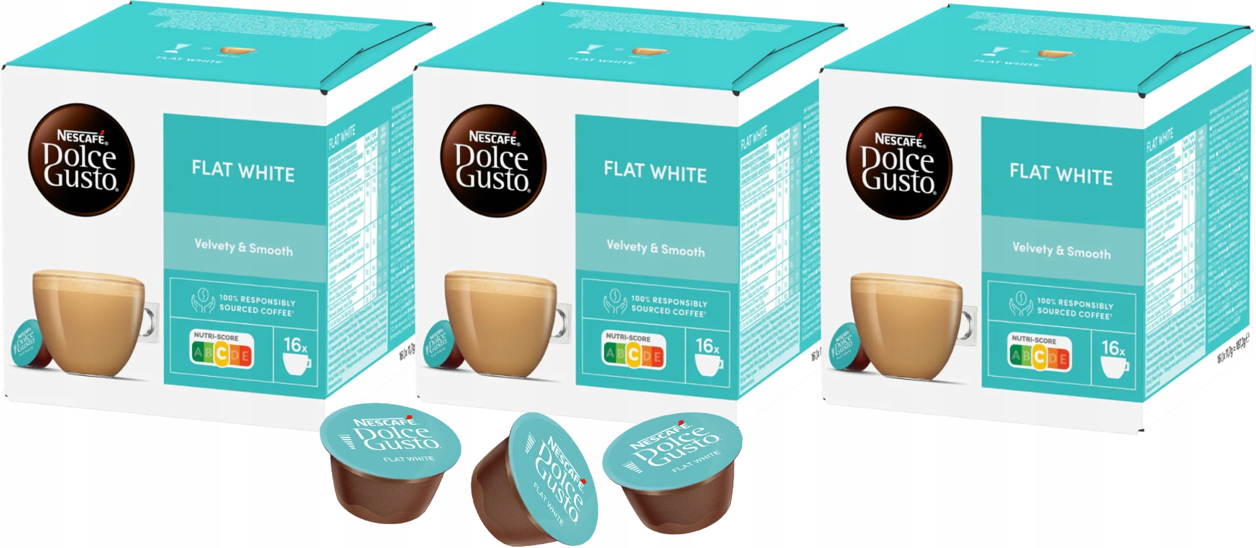 Kapsle Nescafe Dolce Gusto Flat White, 48 káv