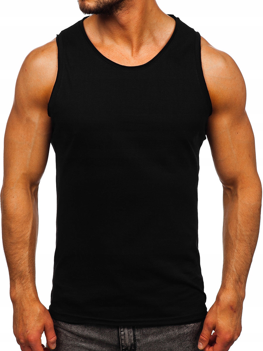 

Koszulka Tank Top Męska Czarna 1205 Rozmiar_l