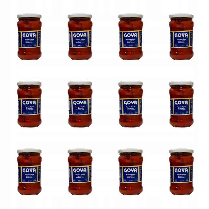 Goya Paprika Piquillo s česnekem pečená bez slupky 314 ml X12