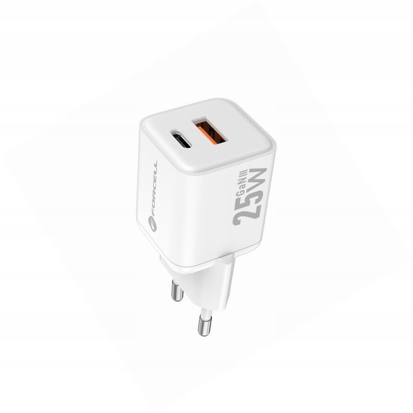 Szybka ładowarka Gan 25W kostka 2 porty Usb-c do Google Pixel 8a