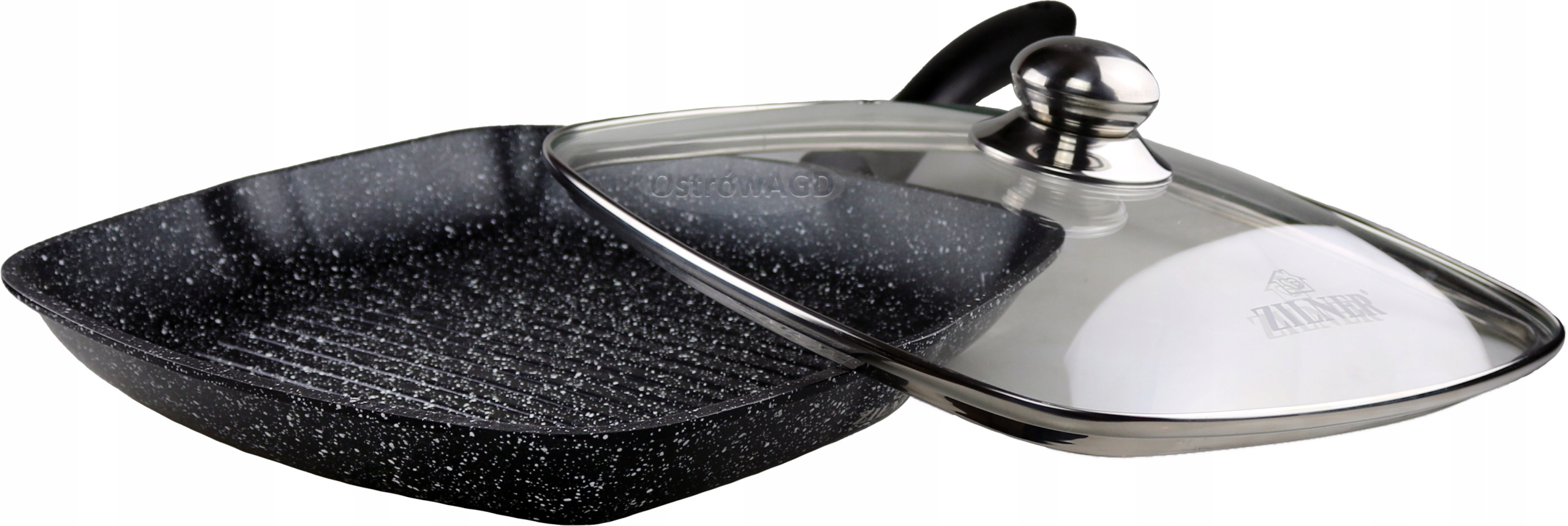 

Patelnia Grillowa Nieprzywierająca 28cm Zilner