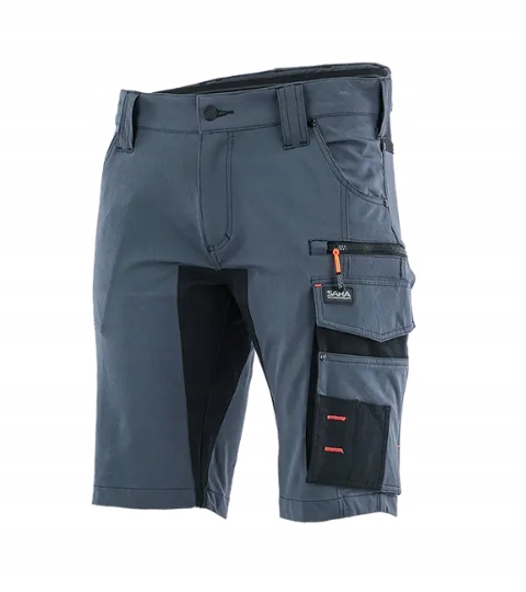 Spodnie Robocze Krótkie Elastyczne Sara Motionflex Rozciągliwe Rozmiar M