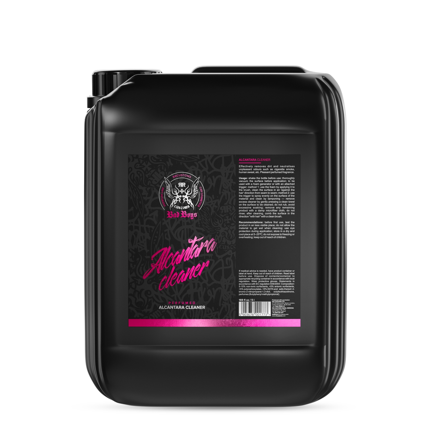BadBoys Alcantara Cleaner 5L очистка Алкантары