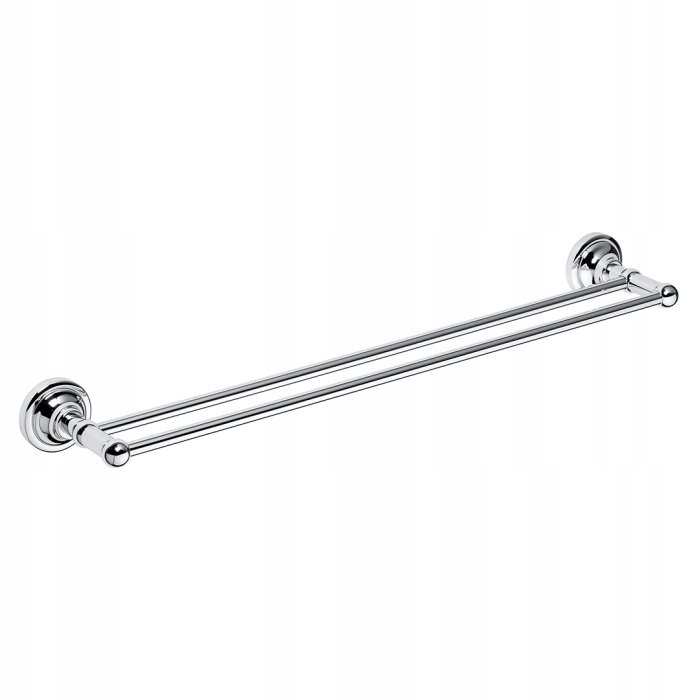 Bemeta Retro chróm dvojitý vešiak na uteráky 600 mm 144304052 K