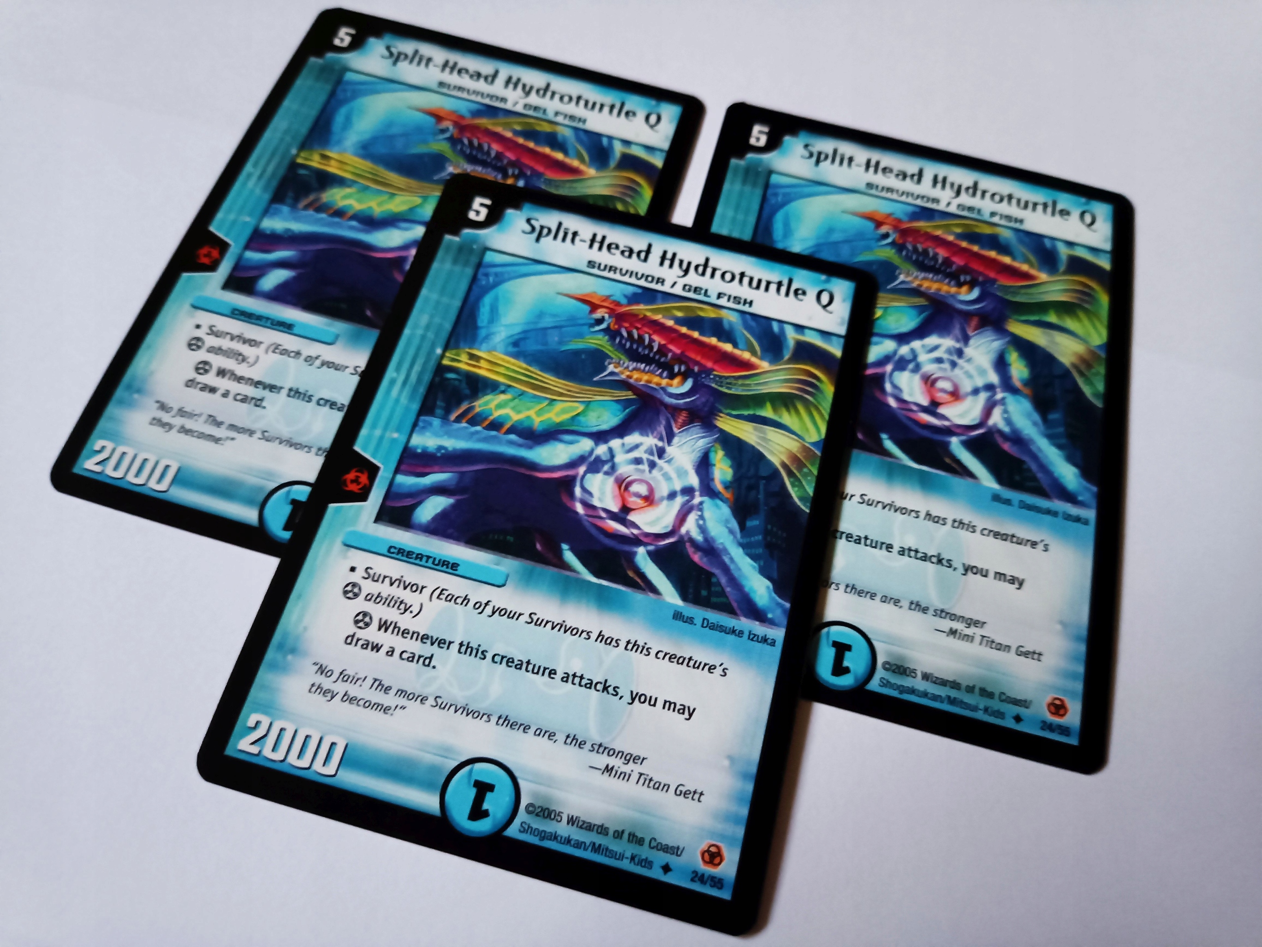 *DM-05 DUEL MASTERS - SPLIT-HEAD HYDROTURTLE Q - !!! Typ Dodatek