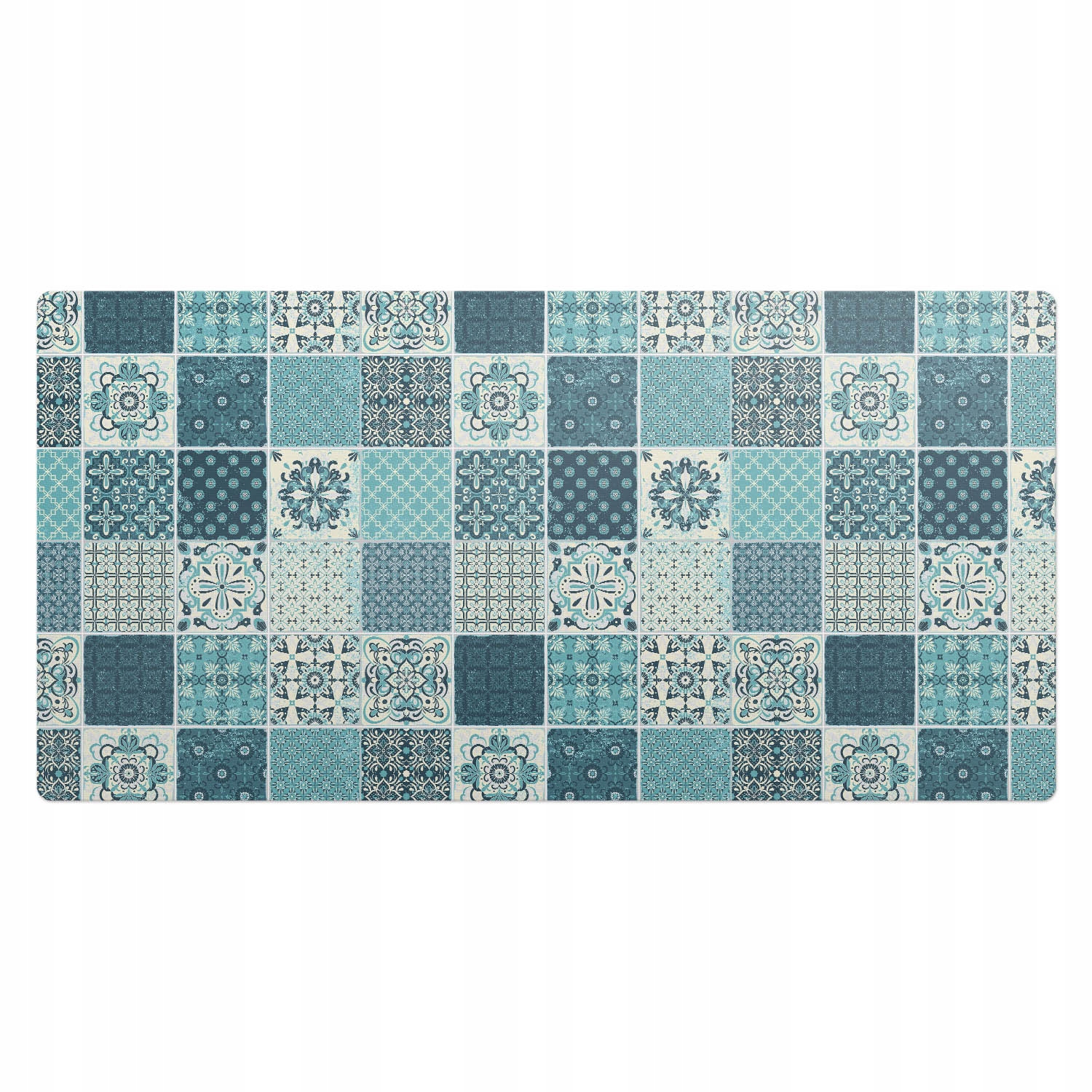 Vinylová podložka na psací stůl s potiskem Vzor mozaikových dlaždic 100 x 50 cm