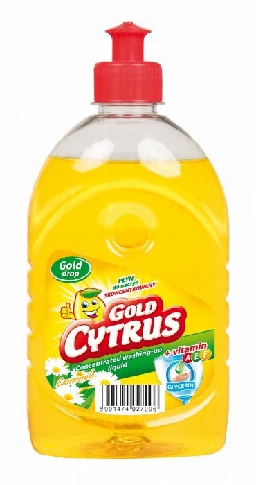 

Płyn do mycia naczyń Gold Drop Cytrus Rumianek 0,5