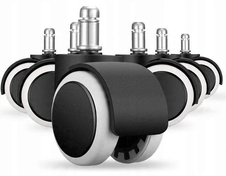 

Kółka do Fotela Obrotowego 5 Sztuk do Ikea fi10 mm