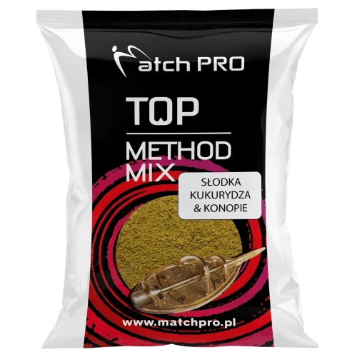 Zanęta Method Mix Słodka Kukurydza & Konopie 700g Matchpro