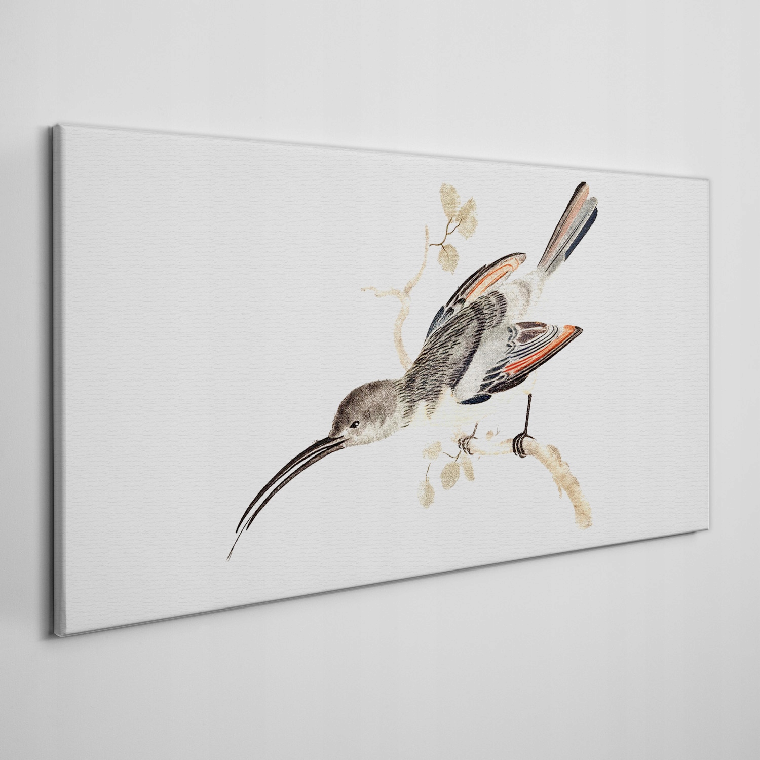 

Obraz na płótnie Zwierzę ptak oddział 100x50 cm