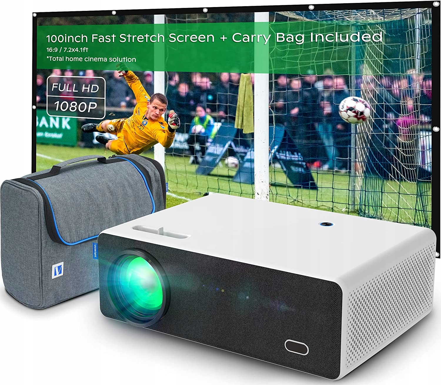 Projektor Smart TV LCD WiFi6 Full HD JBL Yaber K2s - Sklep, Opinie, Cena w