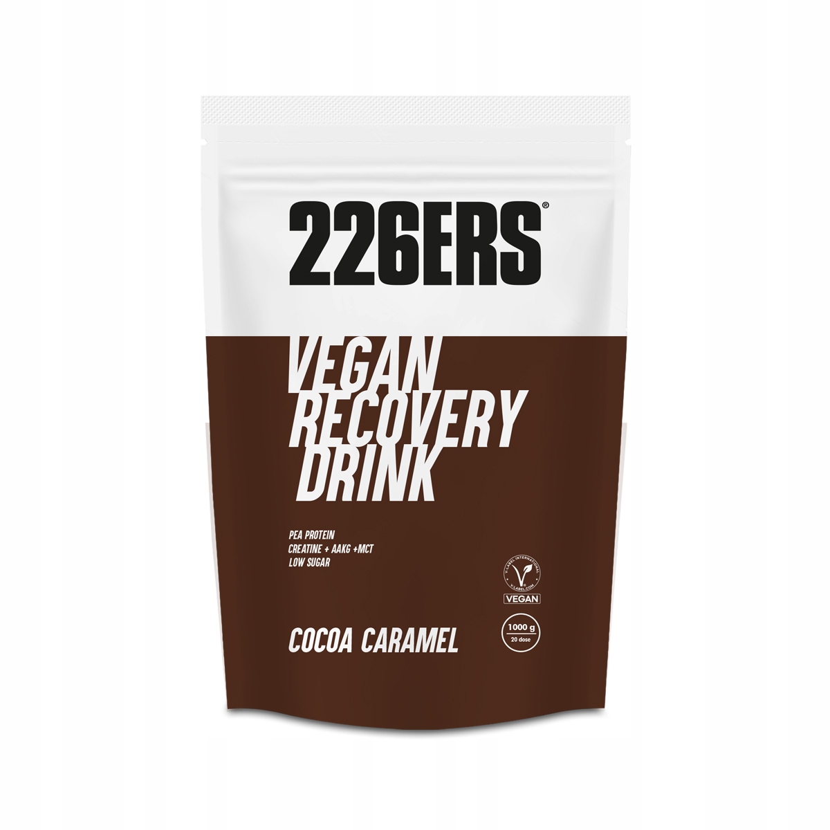 #226ers Vegan Recovery Drink Caramel Chocolate – prášek 1 kg.