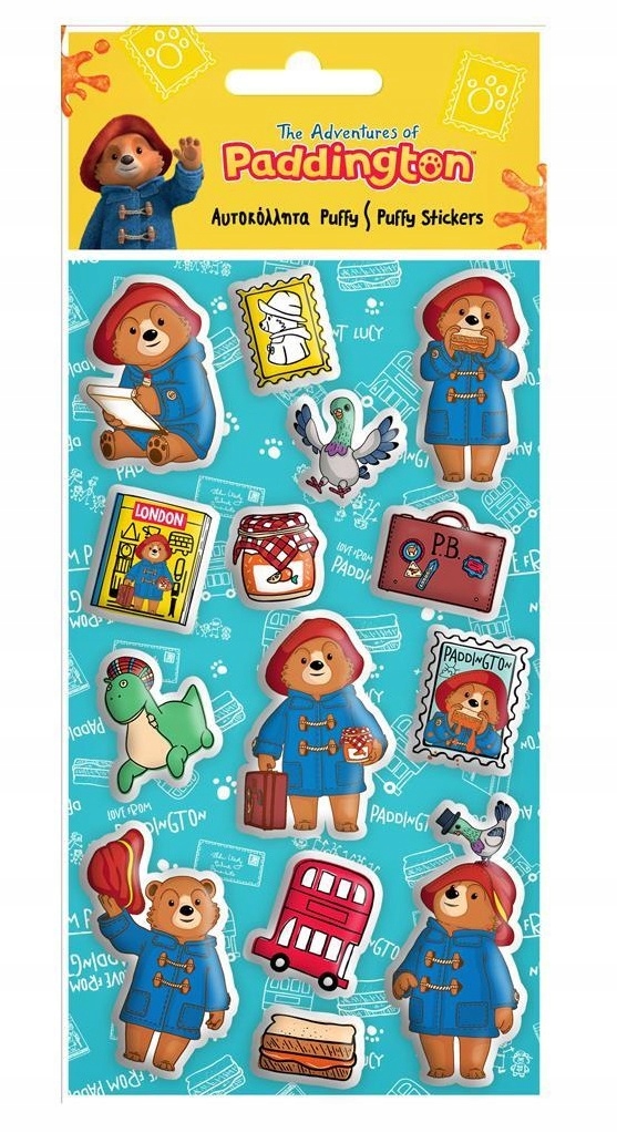 

Naklejki wypukłe Miś Paddington 504017