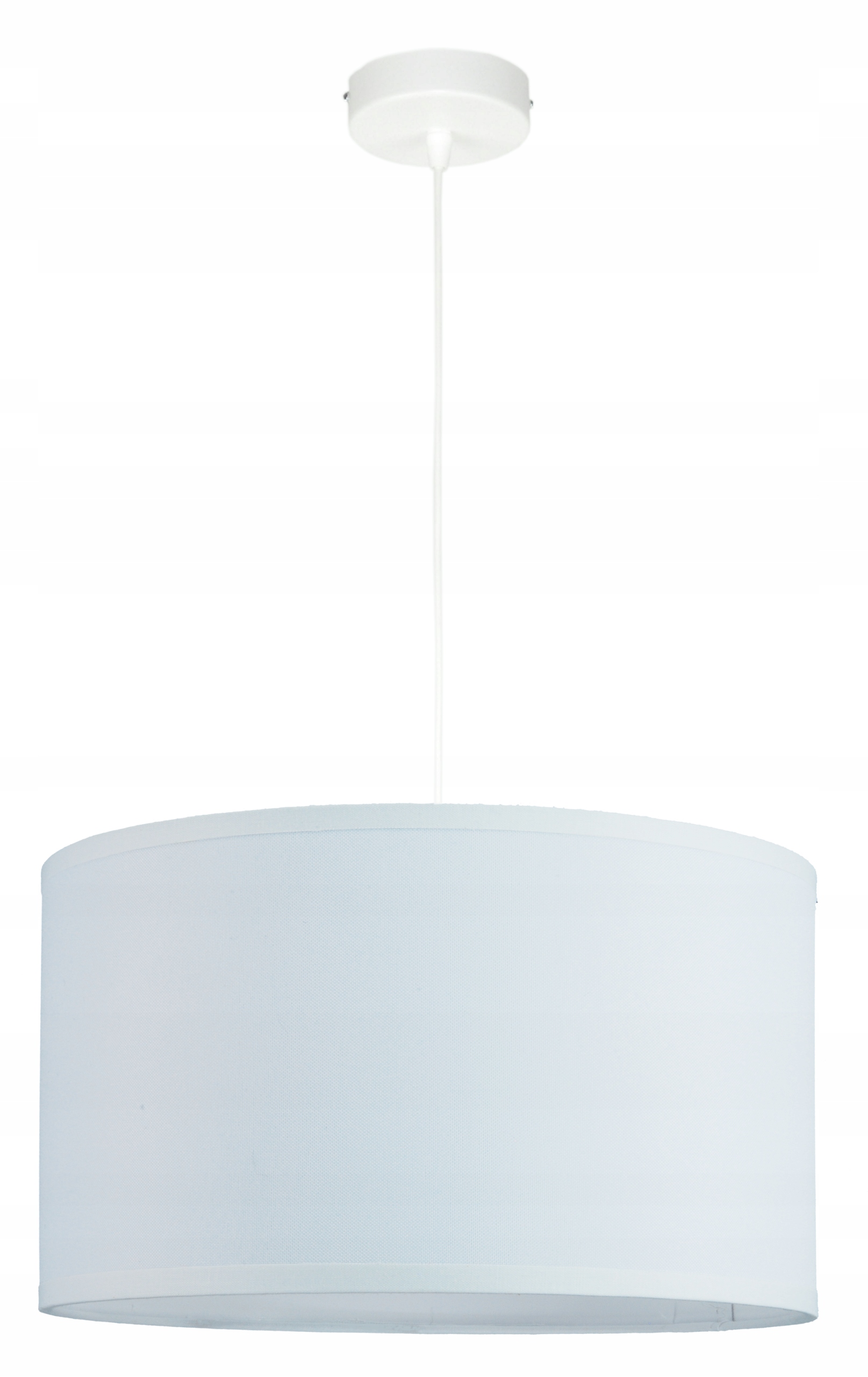 Moderní lampa stínidlo 35 cm bílá, lustr, obývací pokoj, ložnice, kuchyně Led