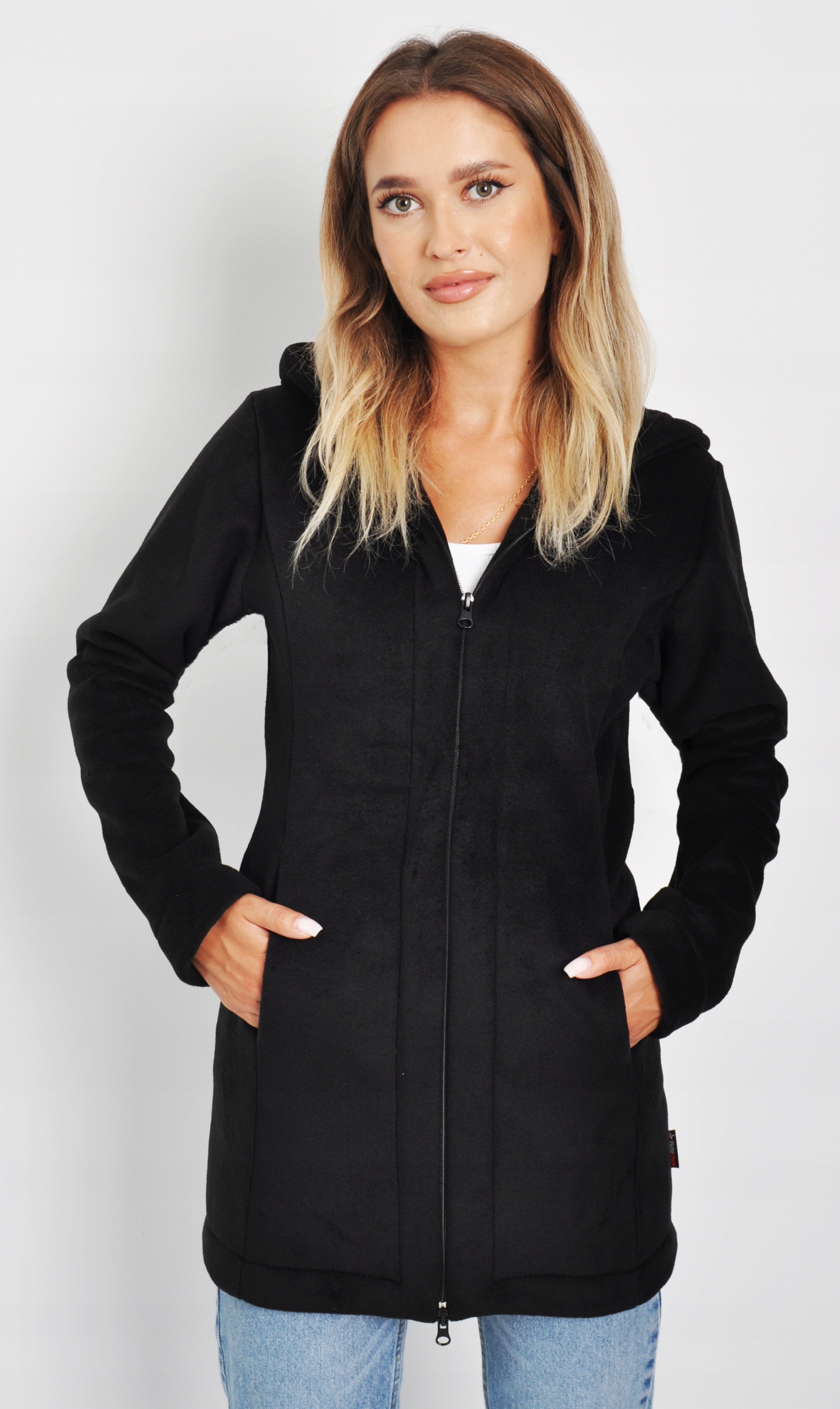 POLAR DAMSKI DŁUGI CIEPLUTKI - JAKOŚĆ!! 420g/m2 XL Marka Windrose