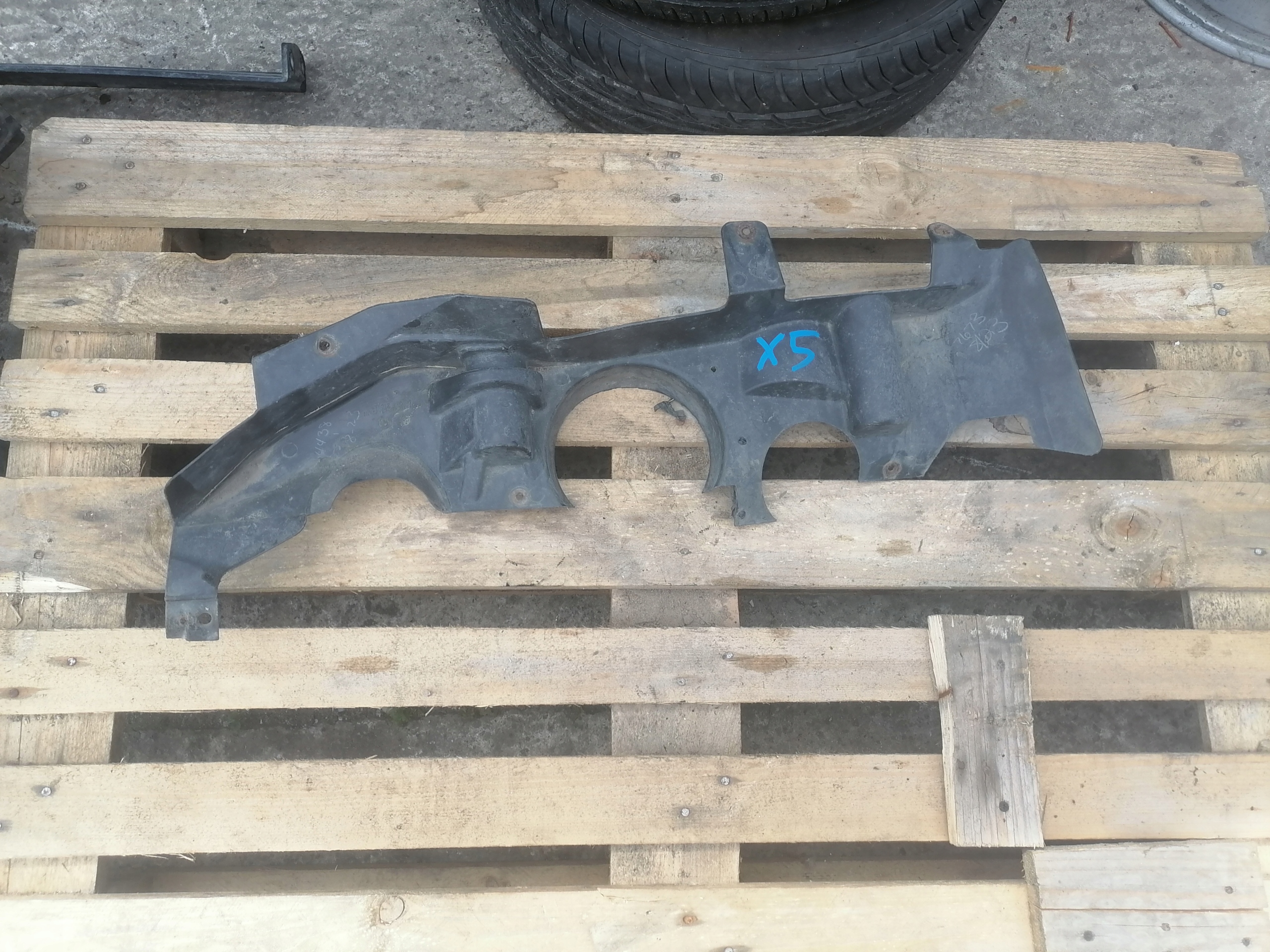 BLENDE ABDECKUNG DER LENKSÄULE LENKRAD BMW X5 3.0 701207604