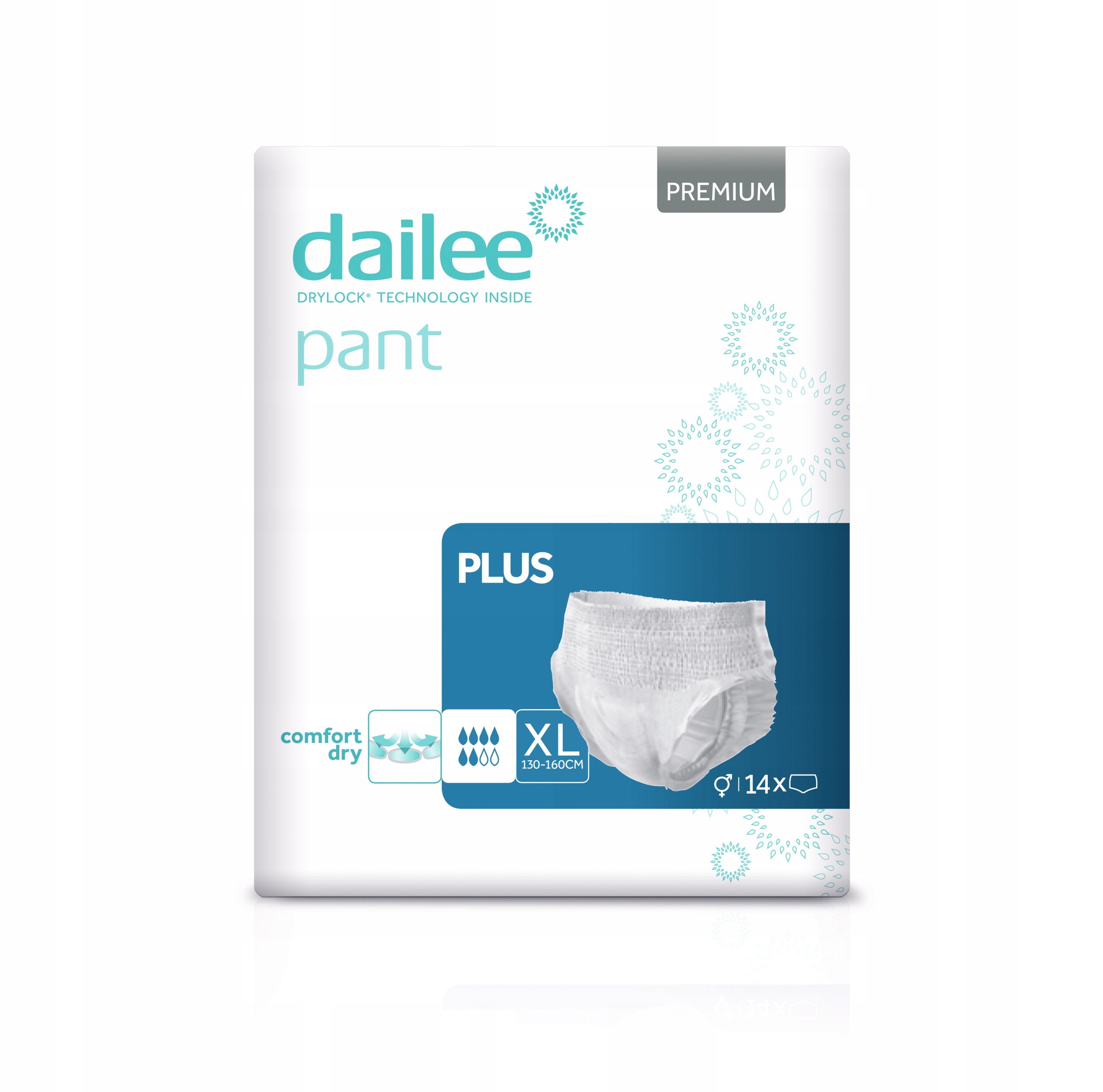 

Majtki chłonne Dailee Pants Plus XL duża chłonność
