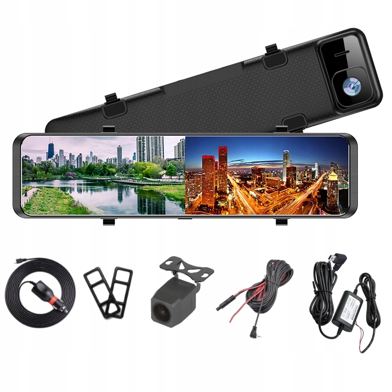 

Rejestrator Lusterko 12 2K Ips Tryb Parkingowy