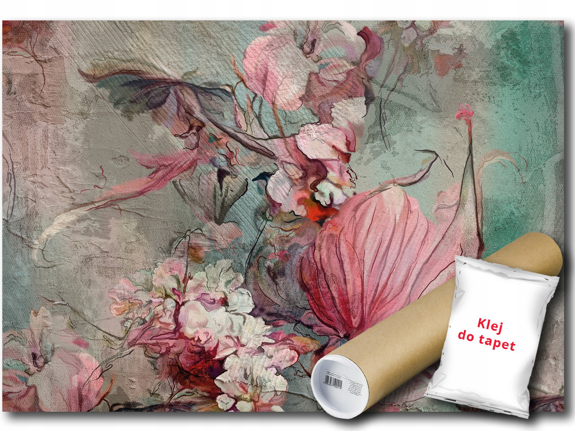 Fototapeta Flizelina Kvety Grafika Stena Štruktúra Omietky 368x254