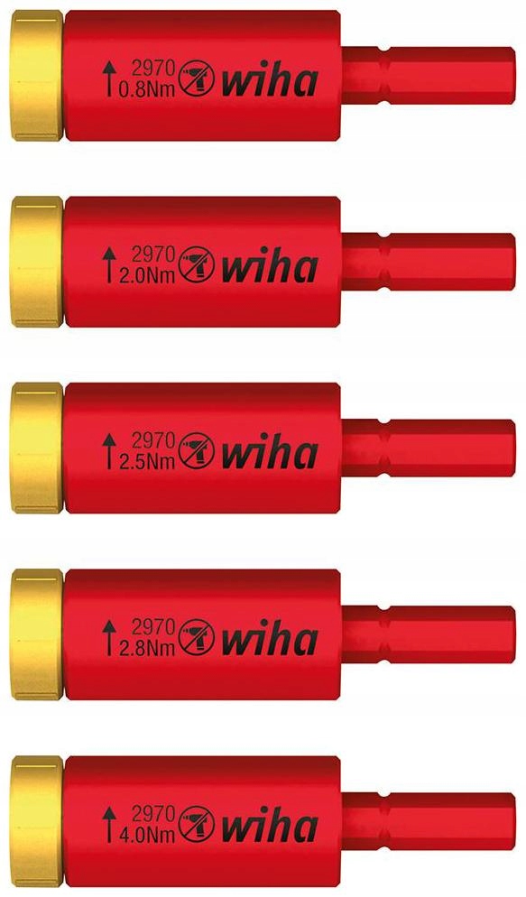 Adapter easyTorque Vde 1000 V, sada 5 kusů 2970 S5 Wiha