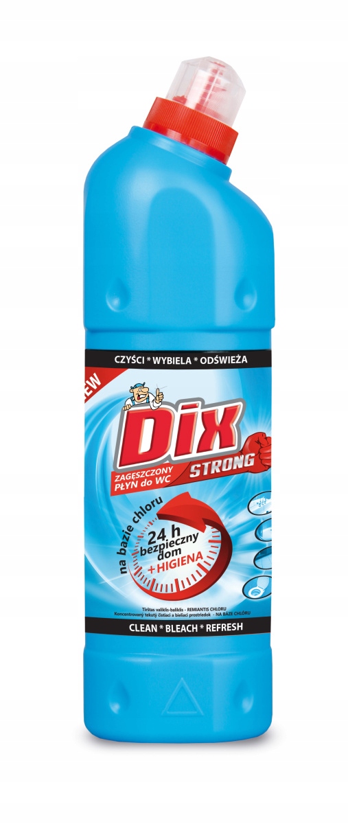 

DIX Strong Płyn czyszcząco-wybielający do Wc 750ml