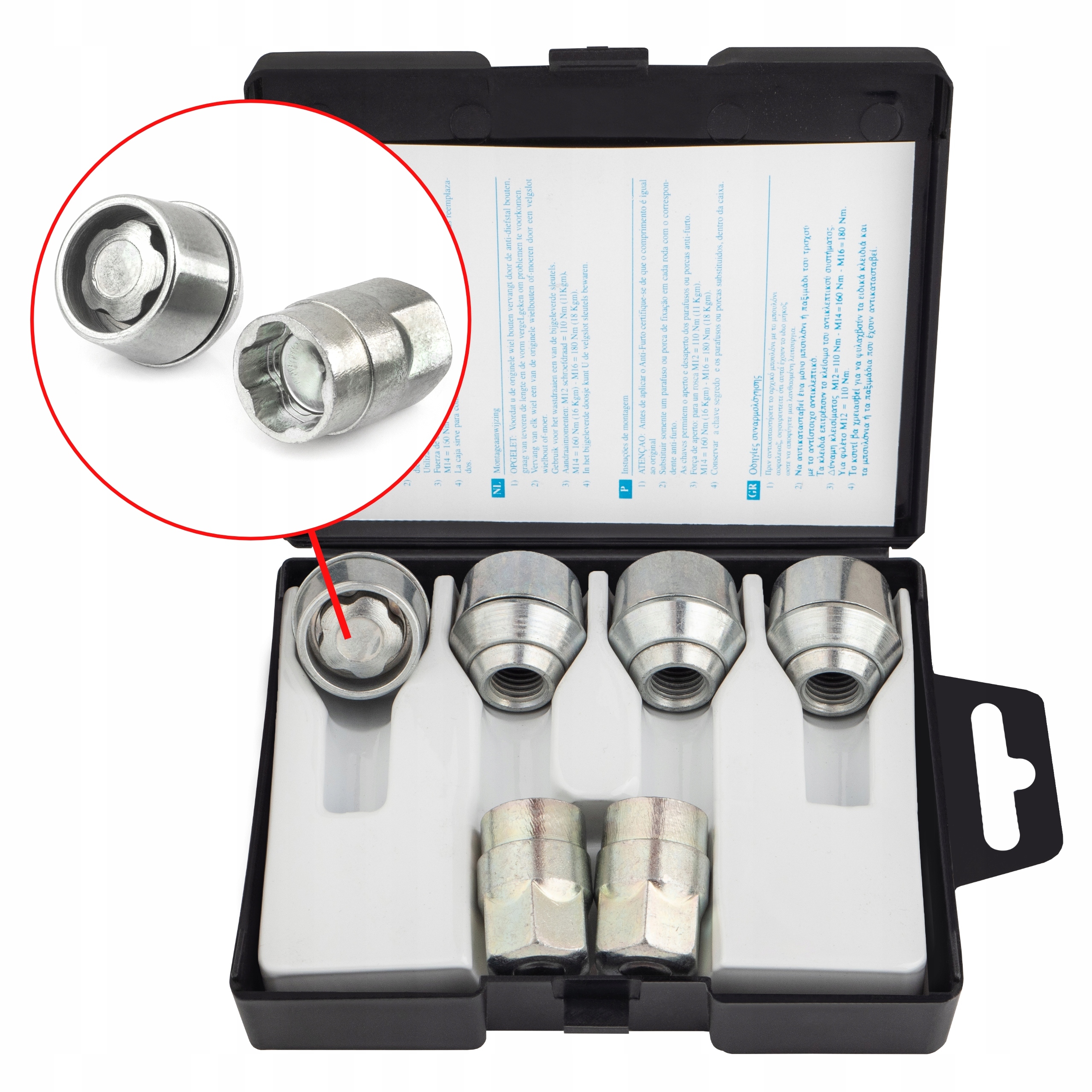 pojistné matice M12x1.5x26mm Ford Volvo