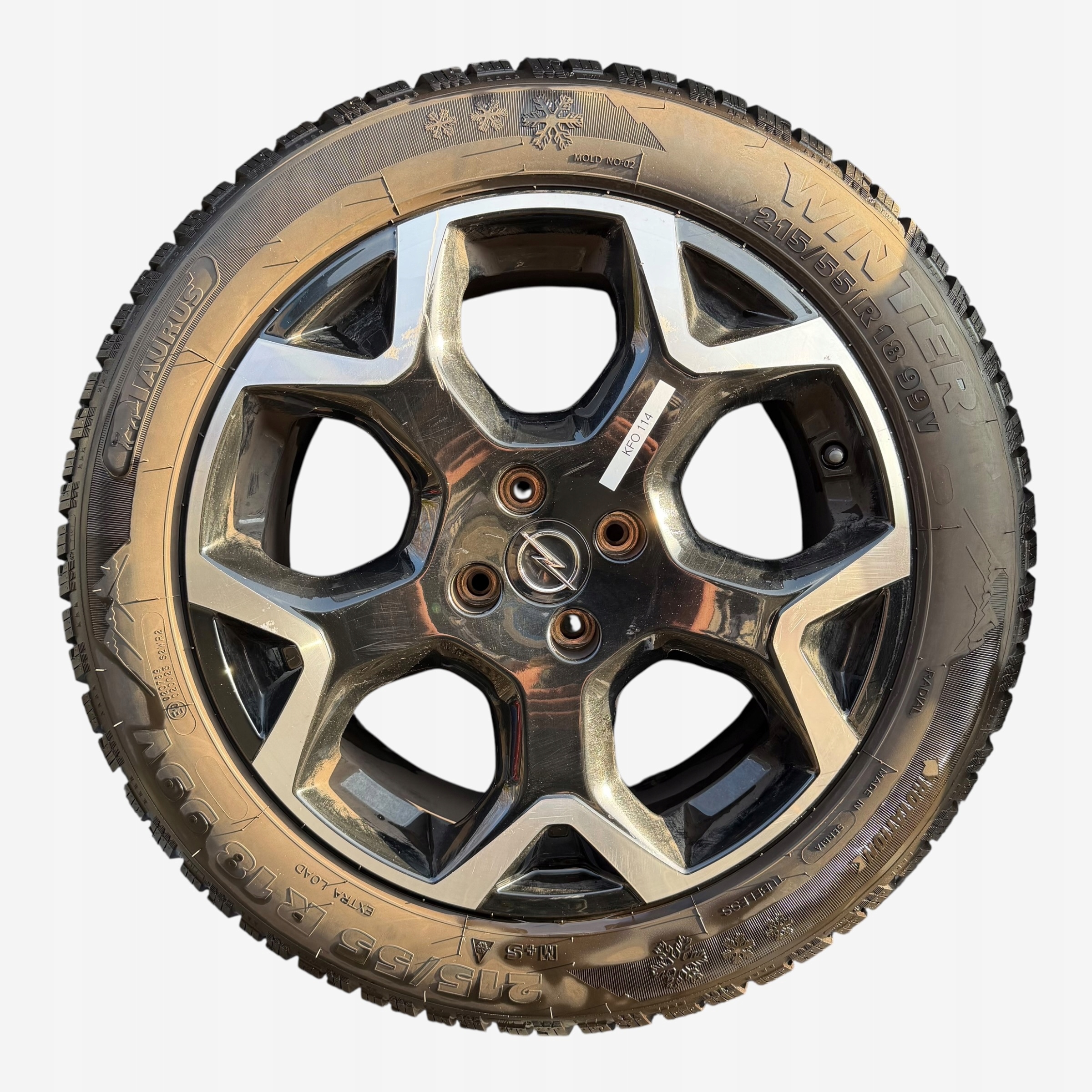 discs wheels tyres OPEL MOKKA B TAURUS 215/55/18" 7MM winter M+S
