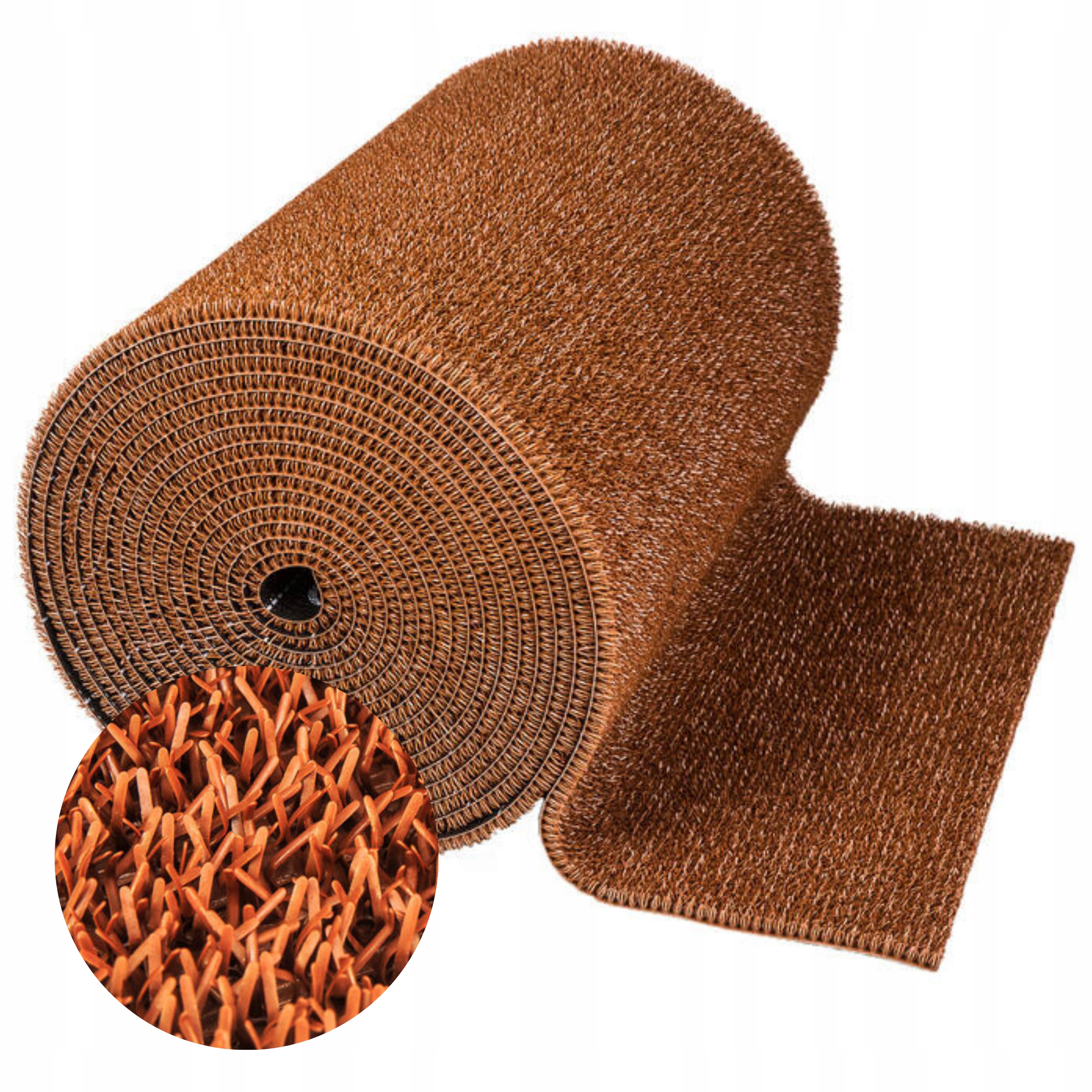 Jehlová rohožka Tráva Umělá pod dveře Světle Hnědá AstroTurf 91x100 cm