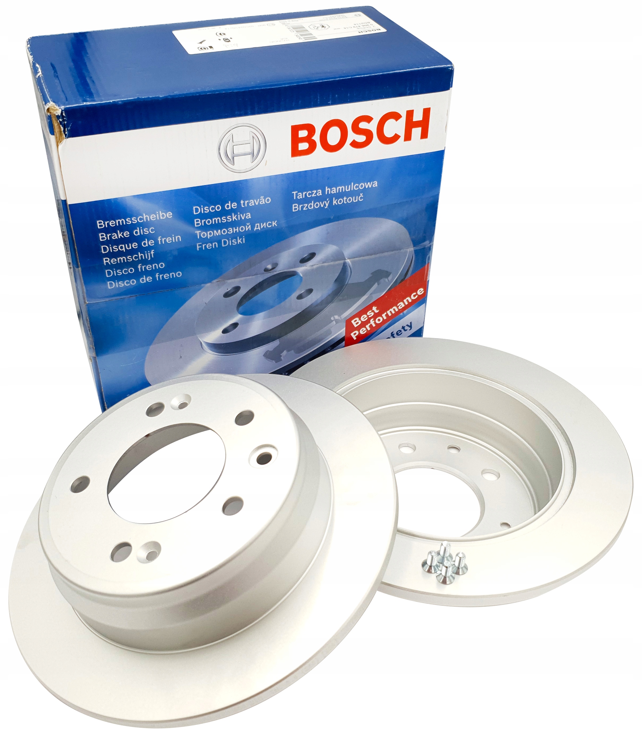 0 986 - BOSCH задний тормозной диск HYUNDAI i30 ix35 262MM
