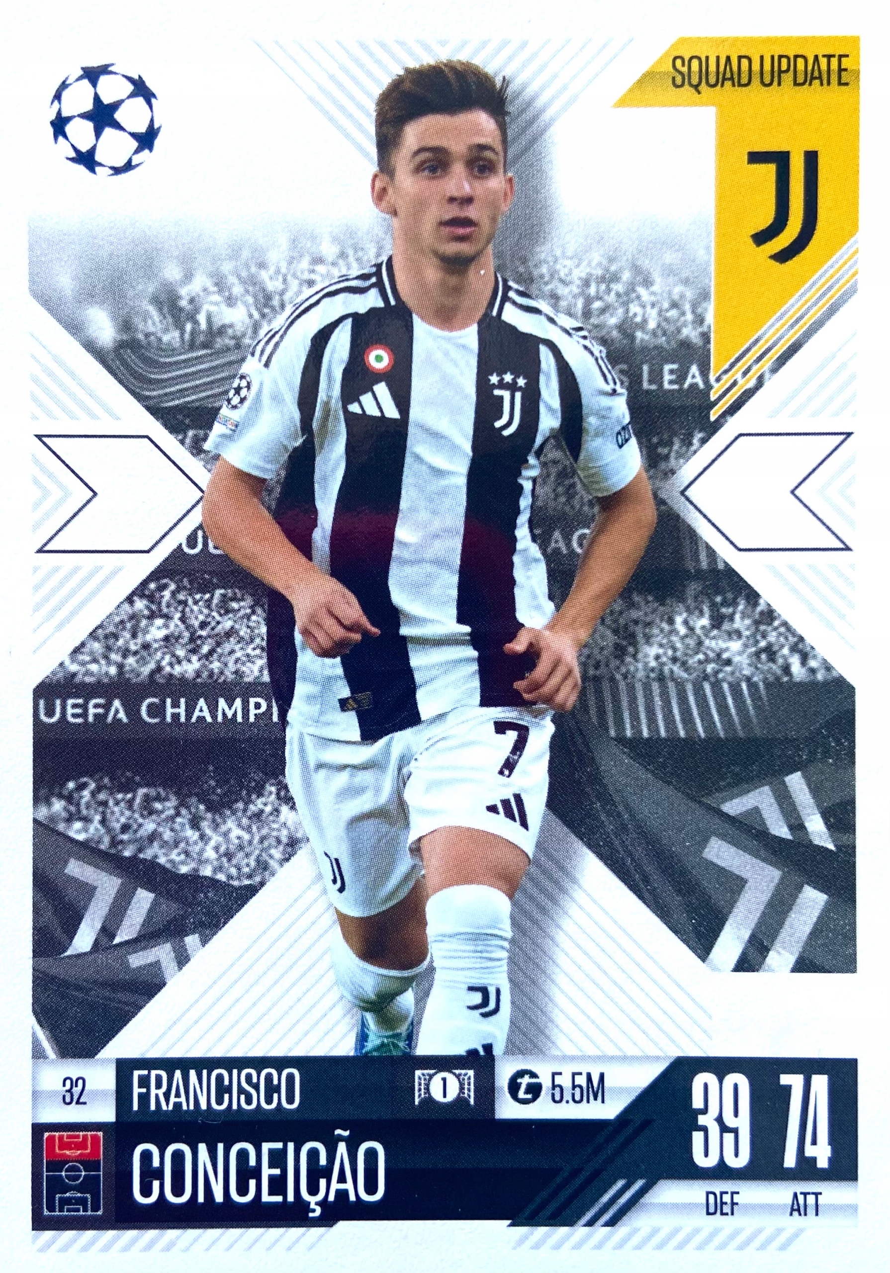 Match Attax Extra 2024/25 2025 32 Francisco Conceicao Juventus